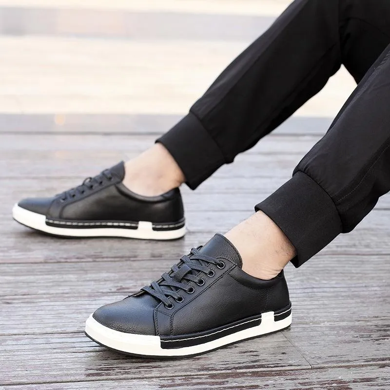 New Men's Leather Sports Casual Shoes