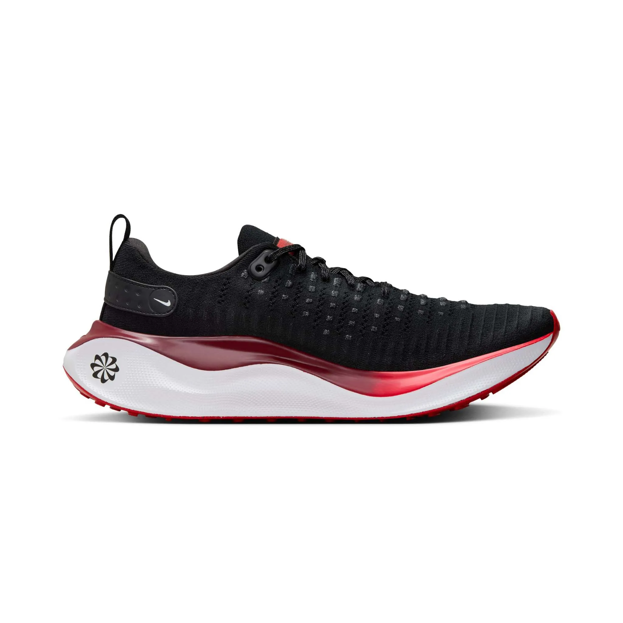 Nike | Men's InfinityRN 4 Road Running Shoes - Black/Fire Red-Team Red-White