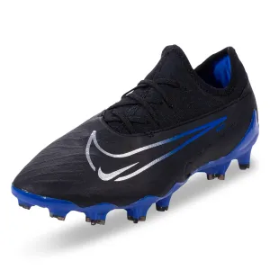 Nike Phantom GX Pro Firm Ground Soccer Cleats (Black/Chrome-Hyper Royal)