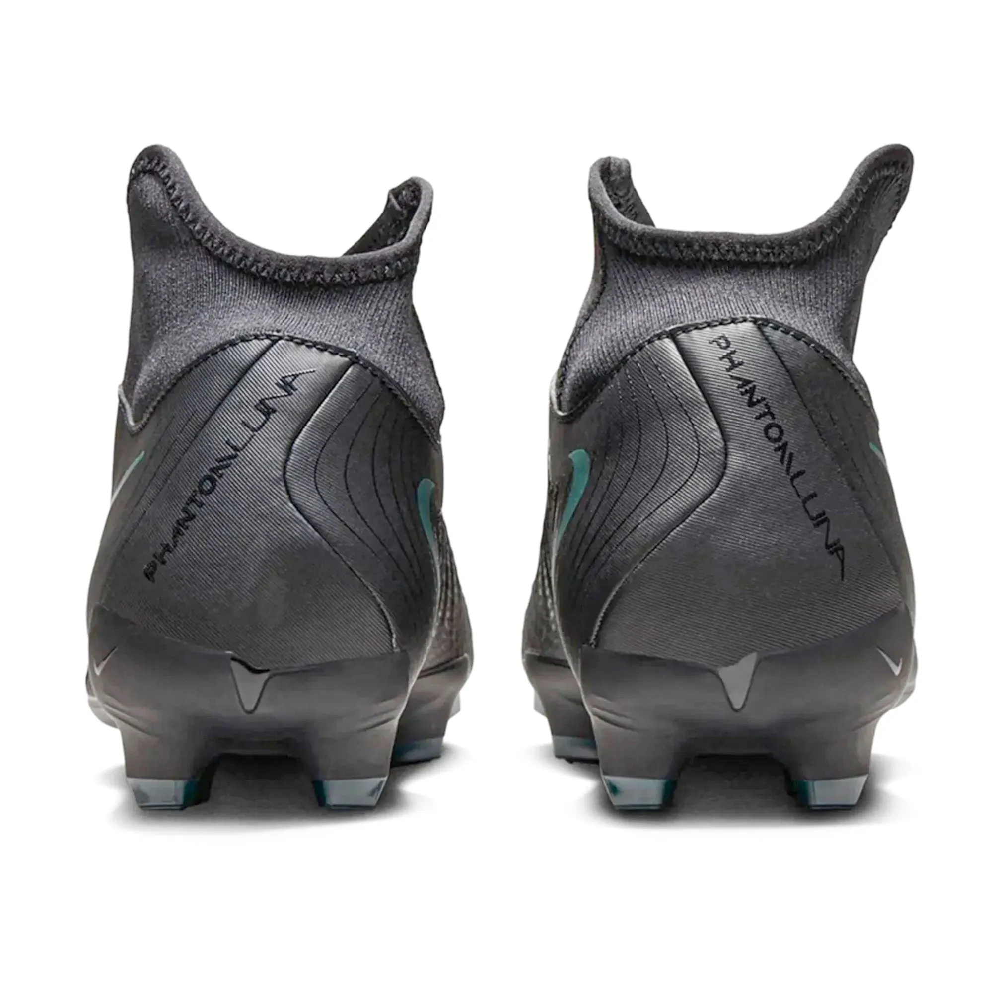 Nike Phantom Luna II Academy FG/MG Soccer Cleats (Black/Black-Deep Jungle)