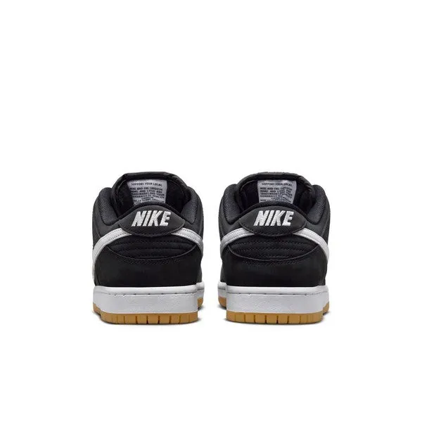 Nike SB Dunk Low Pro ISO Black - White - Gum Light Brown