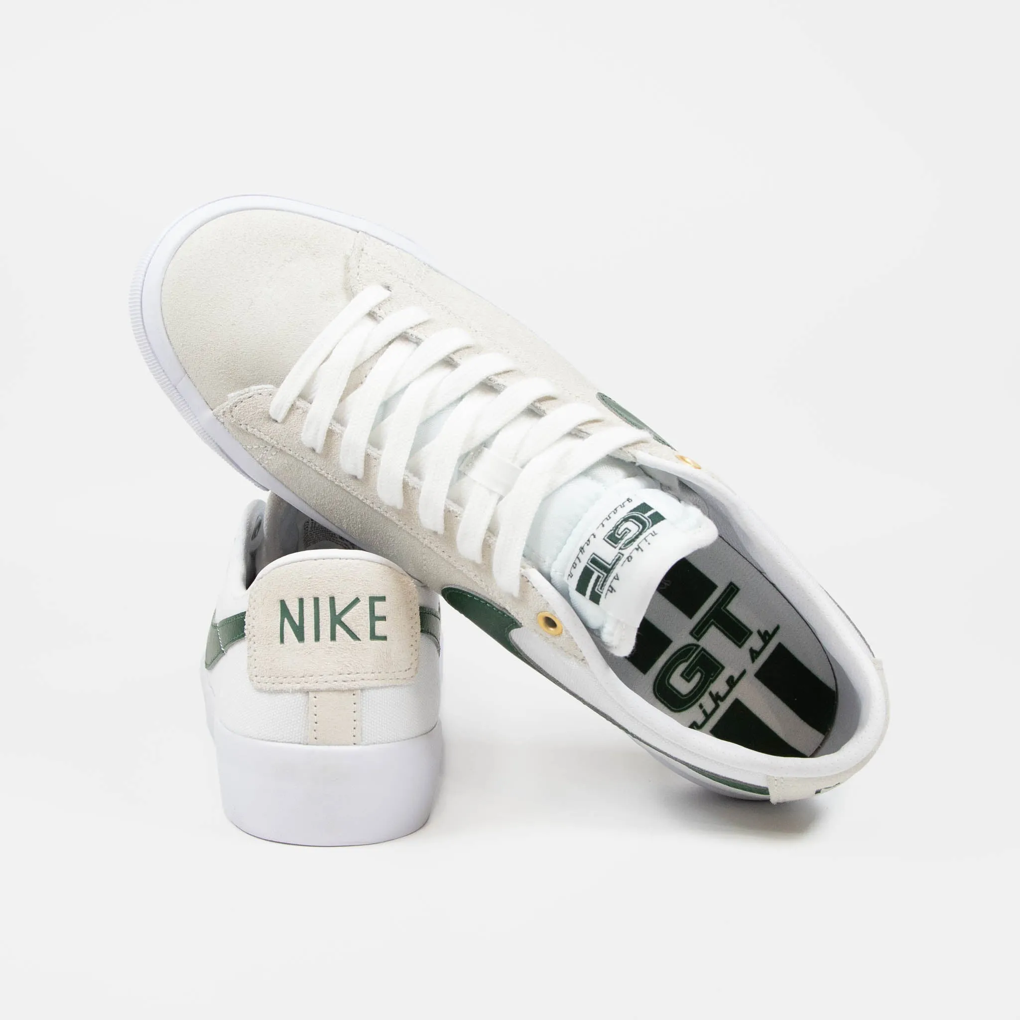 Nike SB - GT Blazer Low Shoes - White / Fir