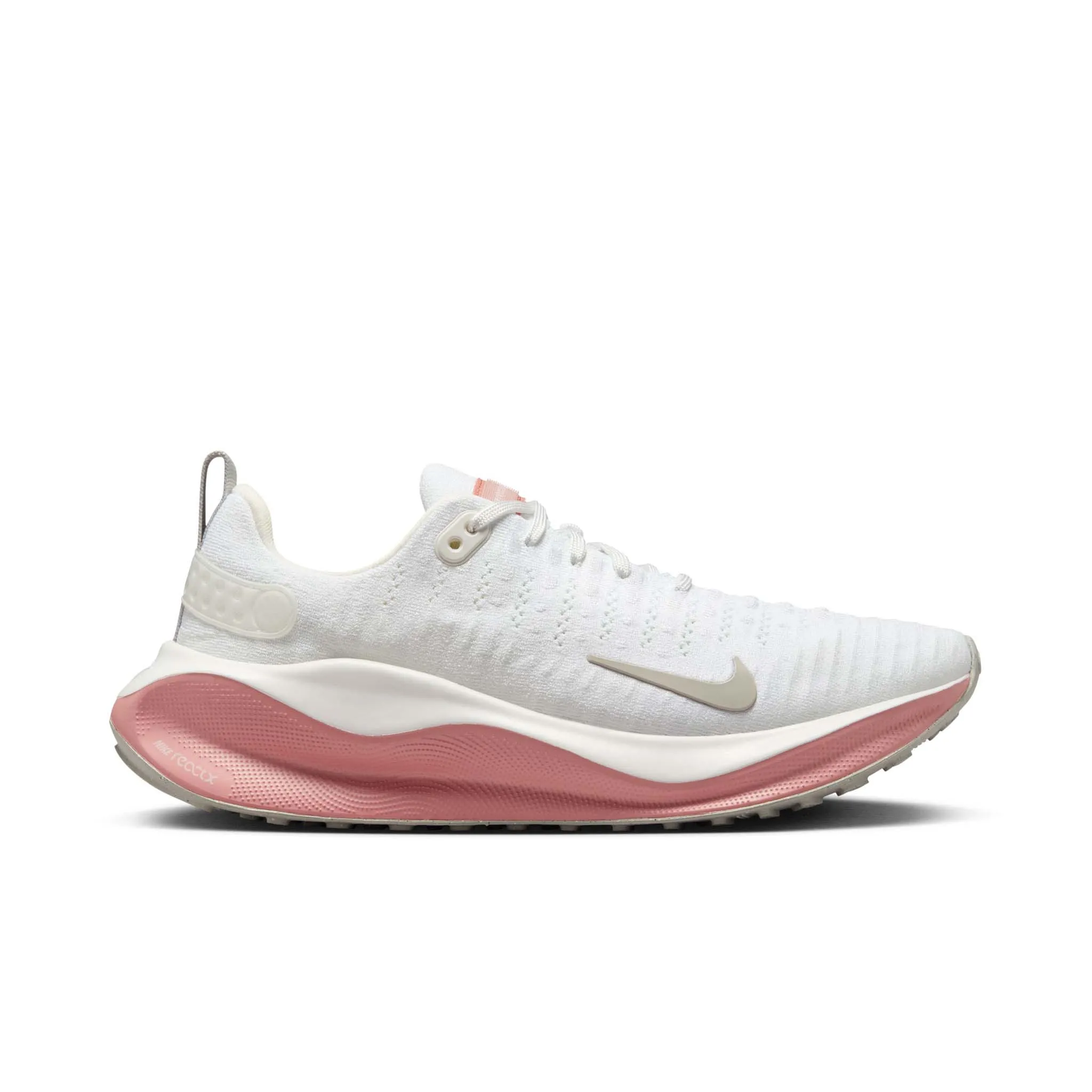 Nike | Women's InfinityRN 4 Road Running Shoes - White/Lt Iron Ore-Red Stardust