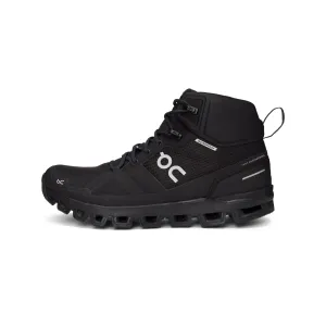 On Womens Cloudrock Waterproof Shoes 'All Black'