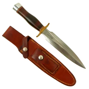 Original U.S. Vietnam War Era Randall Model 2 Fighting Knife With Original Whetstone and Sheath