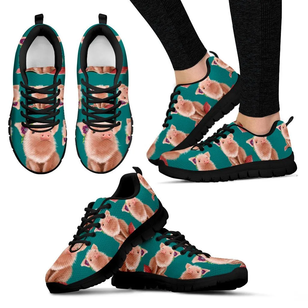 Pig on Mat Sneakers (Free Shipping)