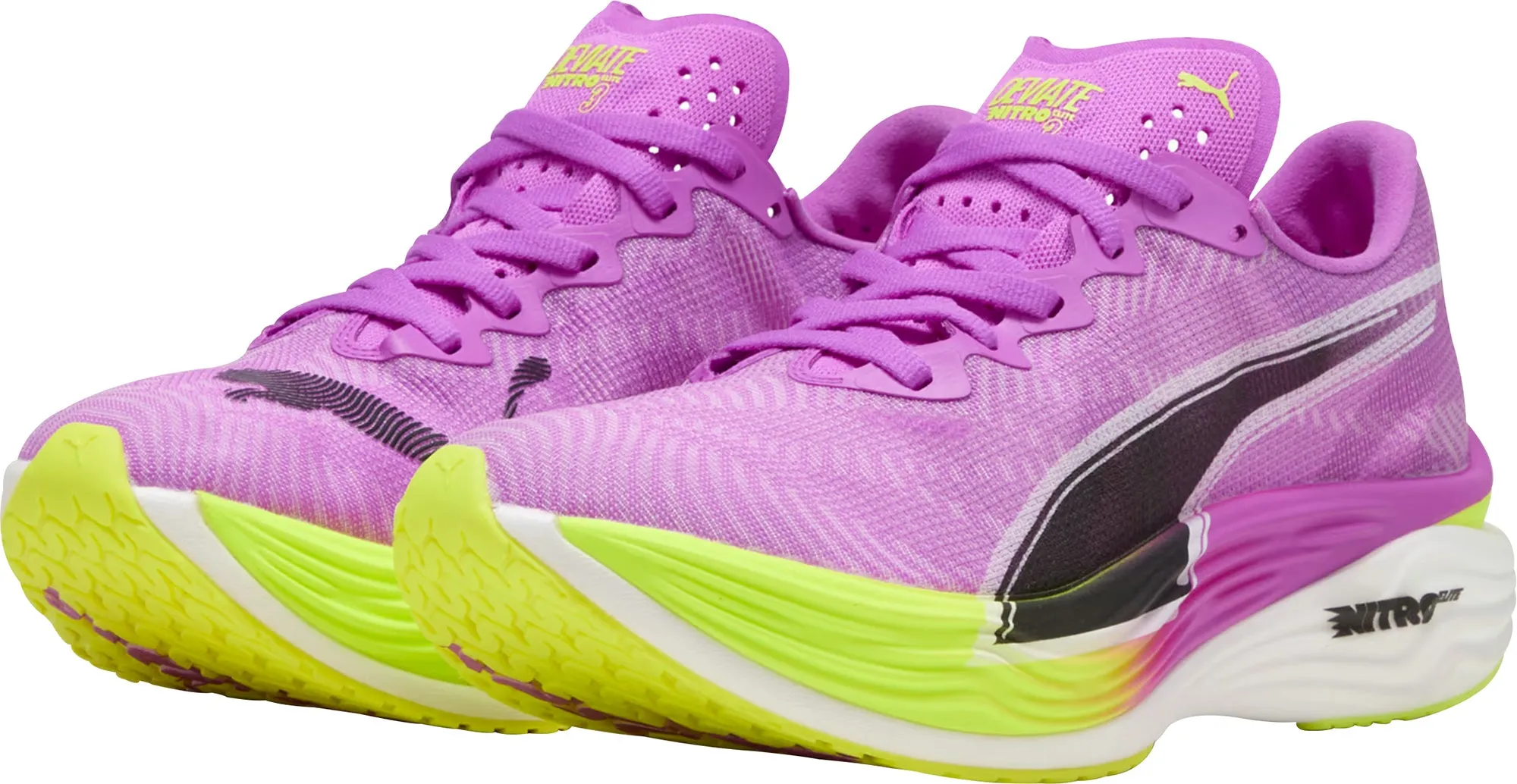 Puma Deviate Nitro Elite 3 Womens Running Shoes - Purple