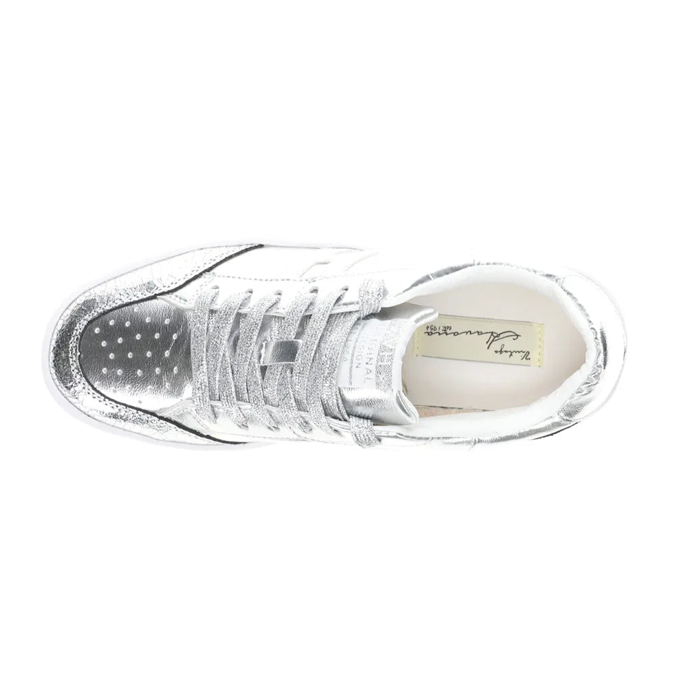 Quick 3 Metallic Slip On Sneakers