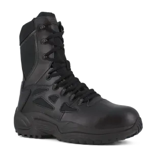 Reebok Rapid Response 8" Stealth Boots with Side Zipper - RB874