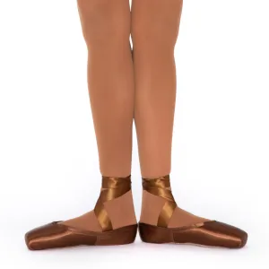 RP Brava U-Cut Drawstring Pointe Shoe Almond FS