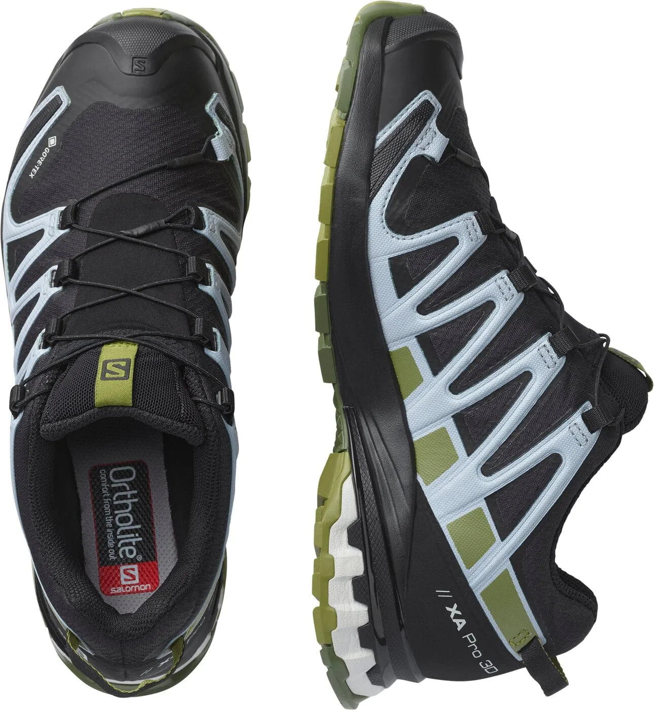 SALOMON SHOES XA PRO 3D v8 GTX W Black/Gree, Damen