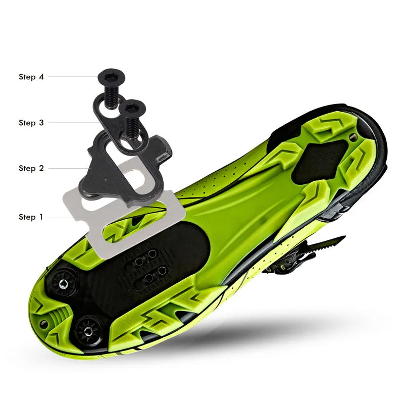 Santic MTB Bike Pedals with MTB Bike Cleats