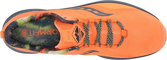 Saucony | Peregrine 12 | Men's | Campfire Story/Orange