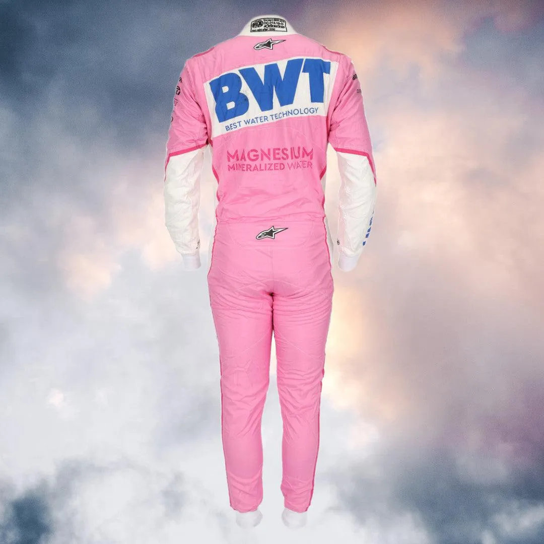 SERGIO PÉREZ 2020 BWT RACING POINT F1 TEAM RACE SUIT