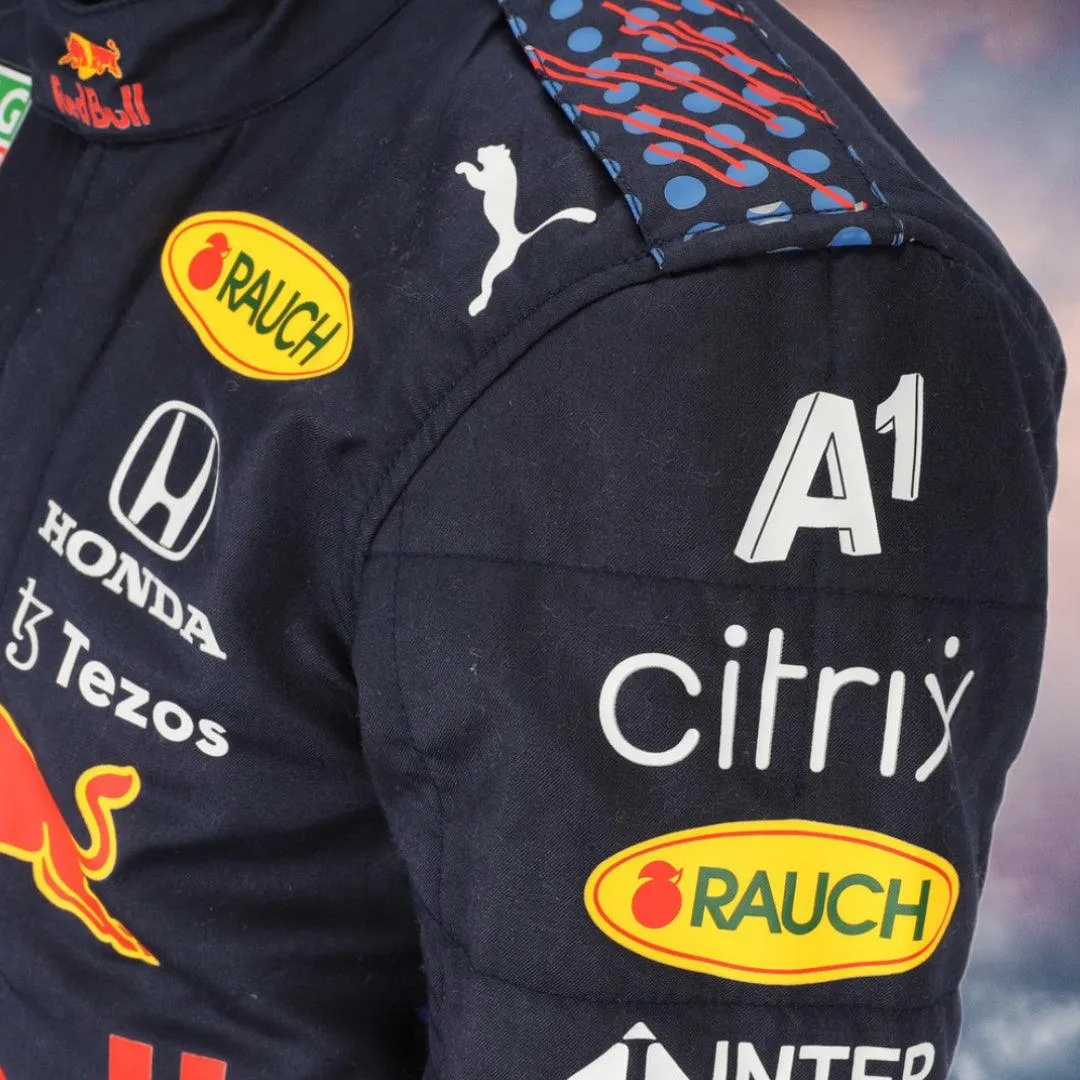 Sergio Pérez 2021 Oracle Red Bull Racing F1 Team Race Suit