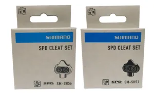 Shimano SPD Cleats SM-SH51 SM-SH56