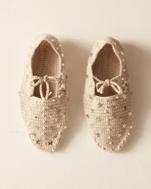 Silver Star Slippers