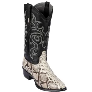 Snakeskin Western Boots R-Toe