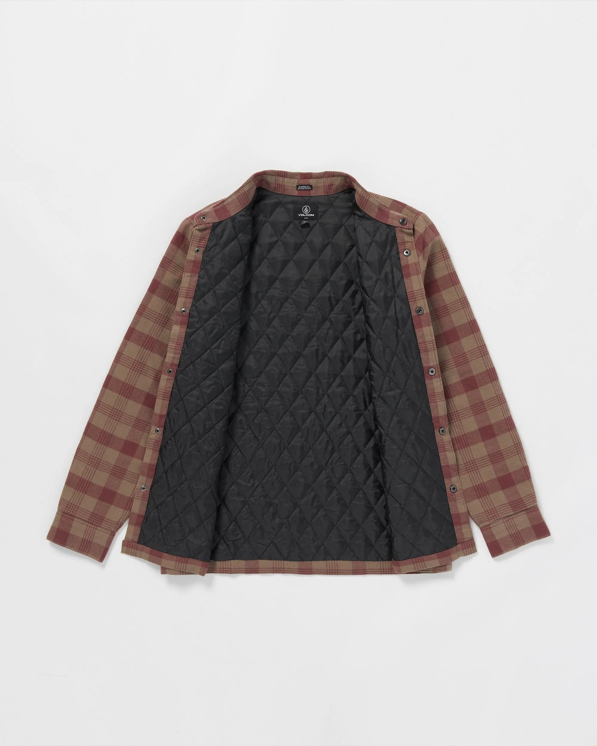 Stradostone Lined Long Sleeve Shirt - Teak