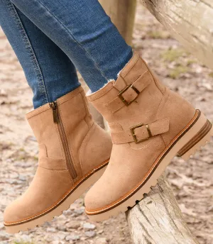 Tan Boots