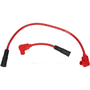 Taylor Sumax S20231 Ignition Leads Spark Plug Wires Red for Harley-Davidson Dyna 1999-17