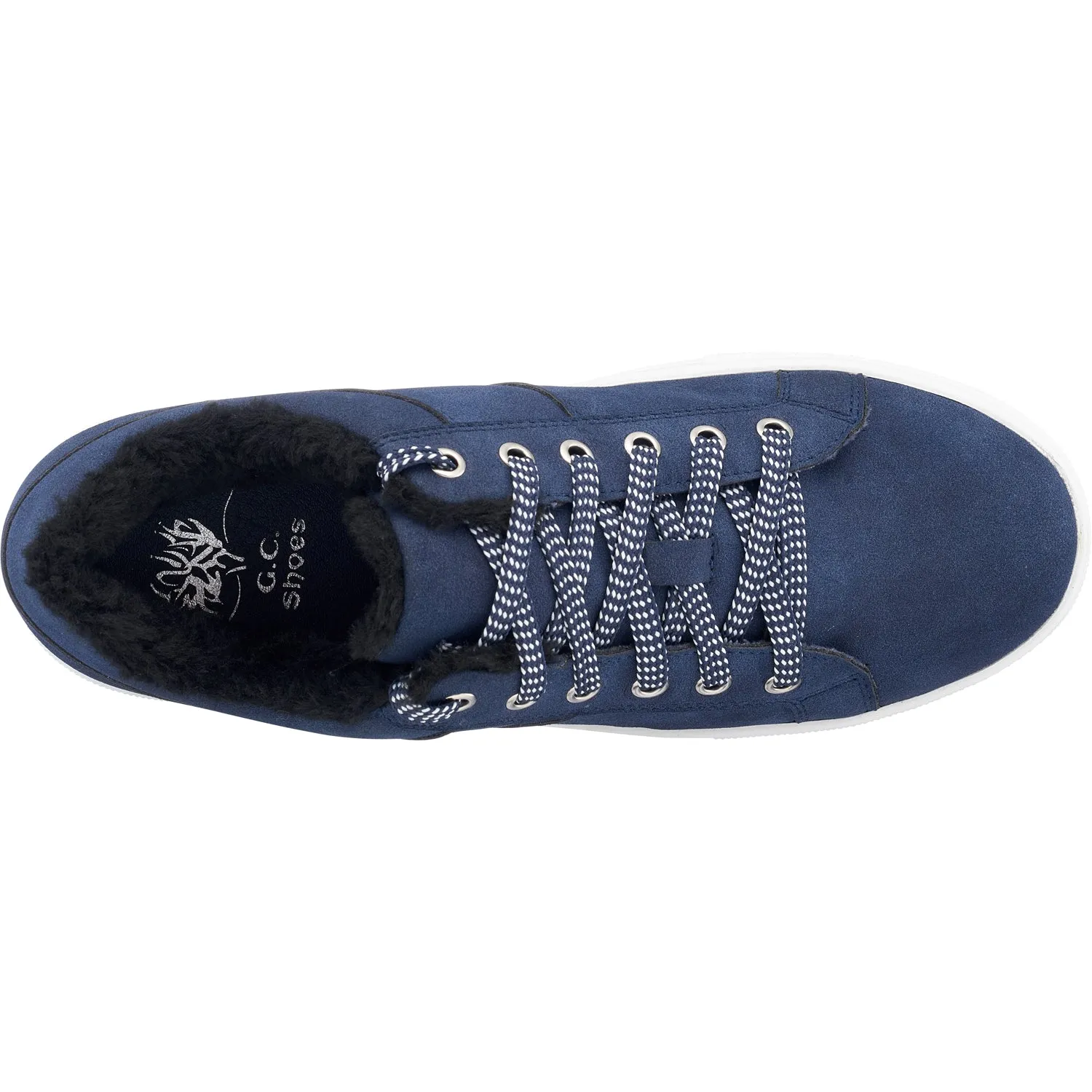 Tommy Navy Platform Sneakers