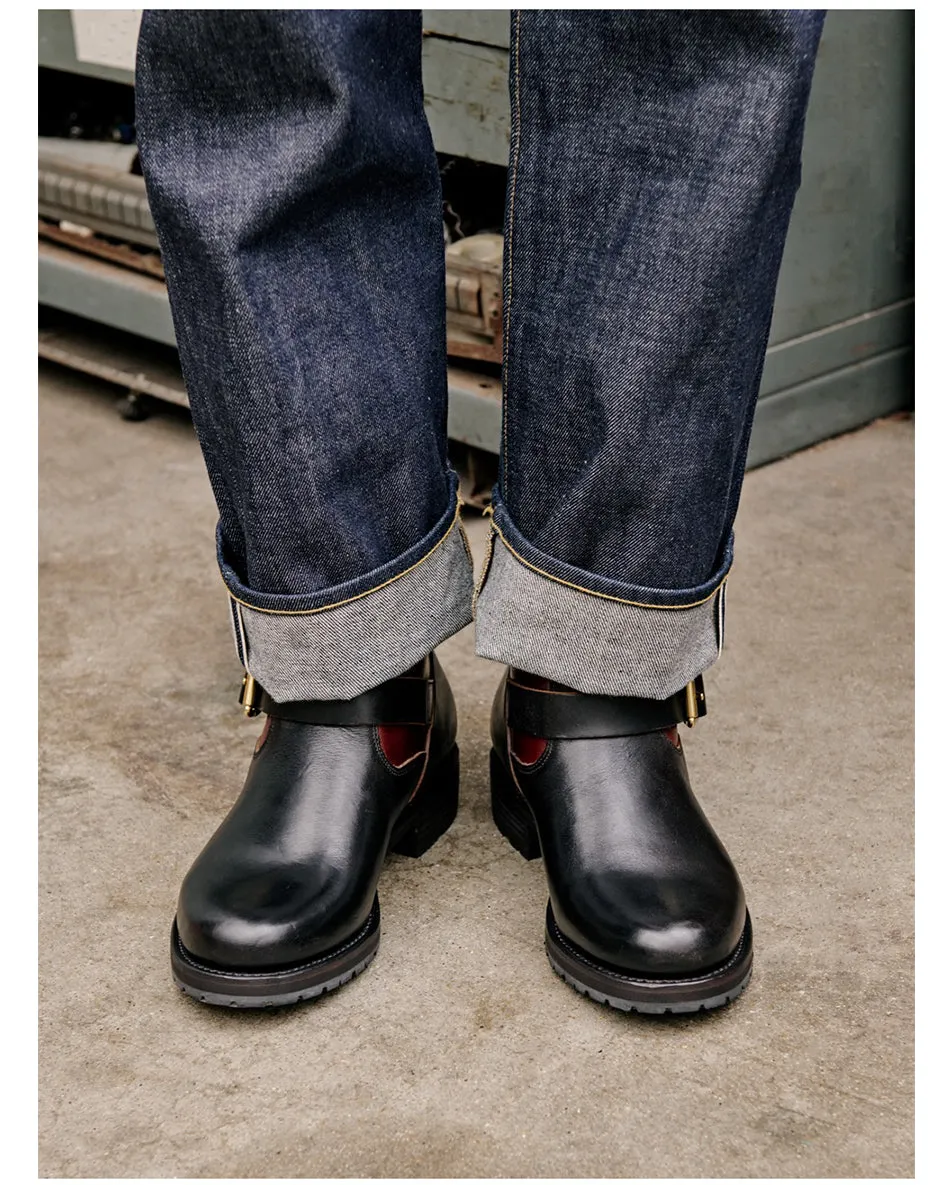 Two Tone Engineer Boots