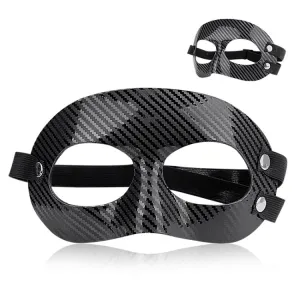 Upper Half Face Basketball Crash Protective Nose Mask Breathable Face Protection Mask(Black Large Eyes)