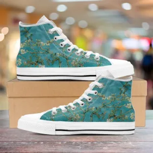 van Gogh's Almond Blossom High Tops Women's Shoes