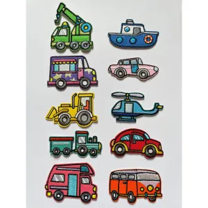 Vehicles - Appliqué style