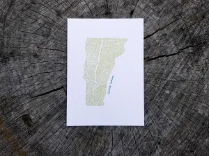 Vermont Long Trail Print | Hand Illustrated