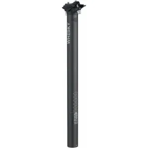 WHISKY No.7 Carbon Seatpost - 31.6 x 400mm, 0mm Offset, Matte Carbon