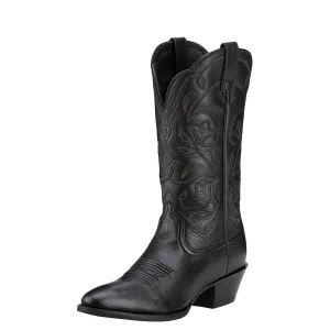 Women's Black Heritage R Toe Boot - 10001037