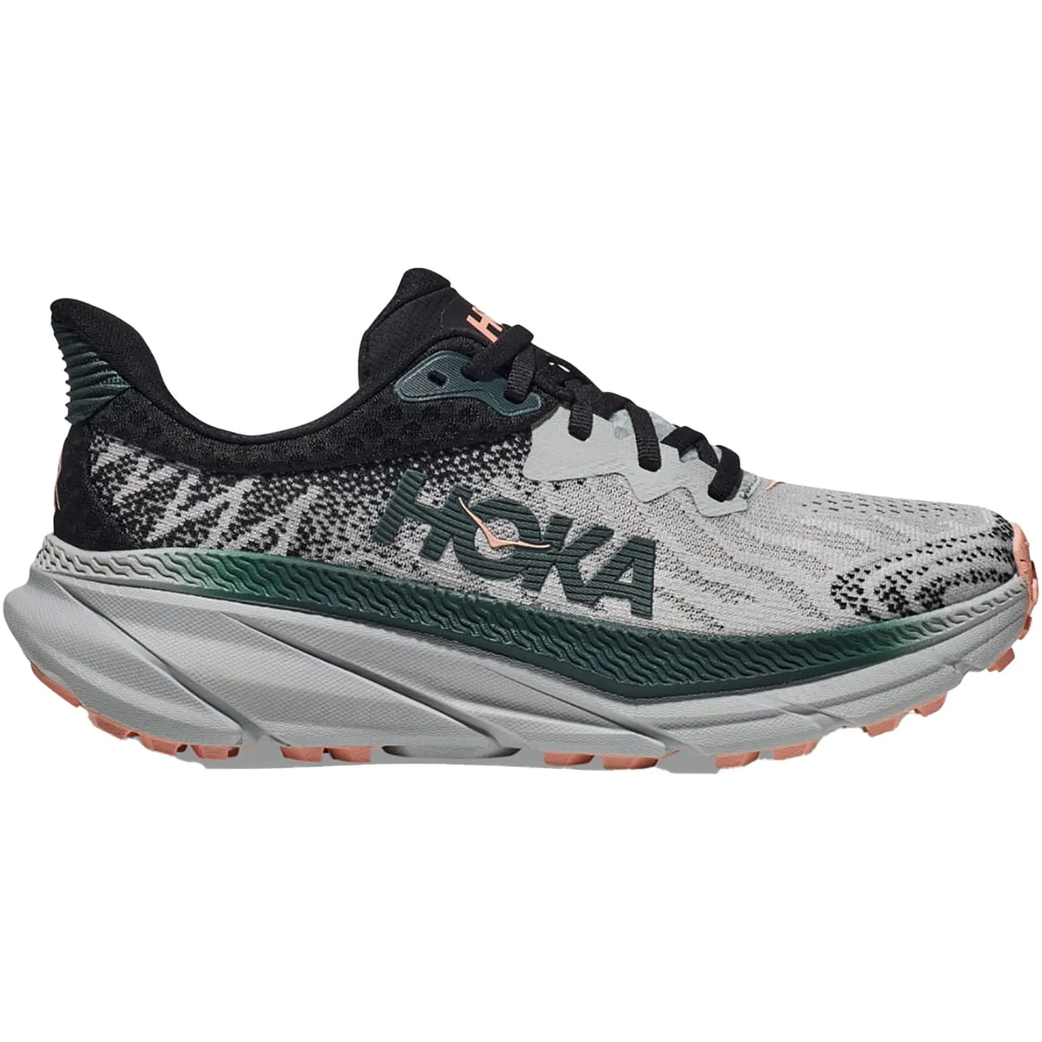 Women's Hoka Challenger ATR 7 Harbor Mist/Spruce Mesh