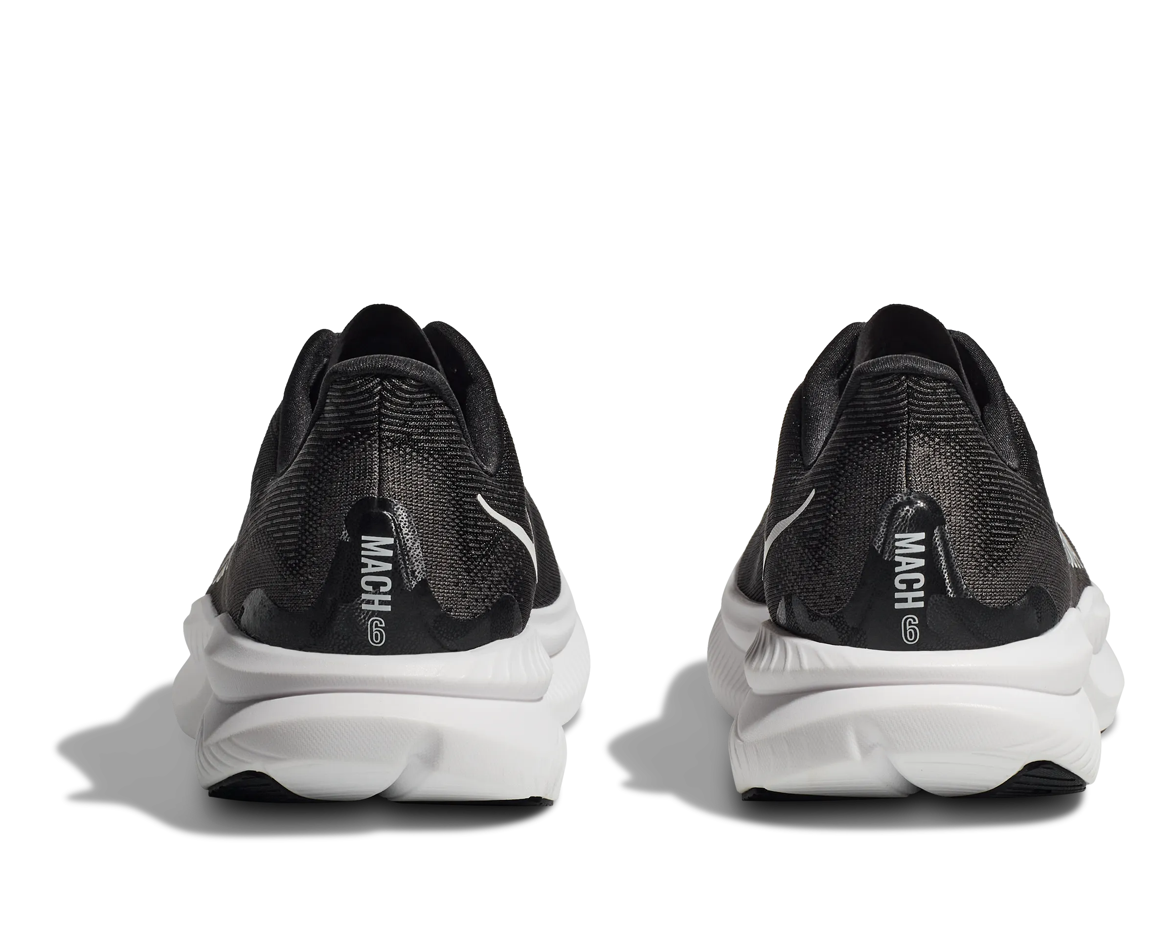 Women's Hoka Mach 6 Color: Black / White