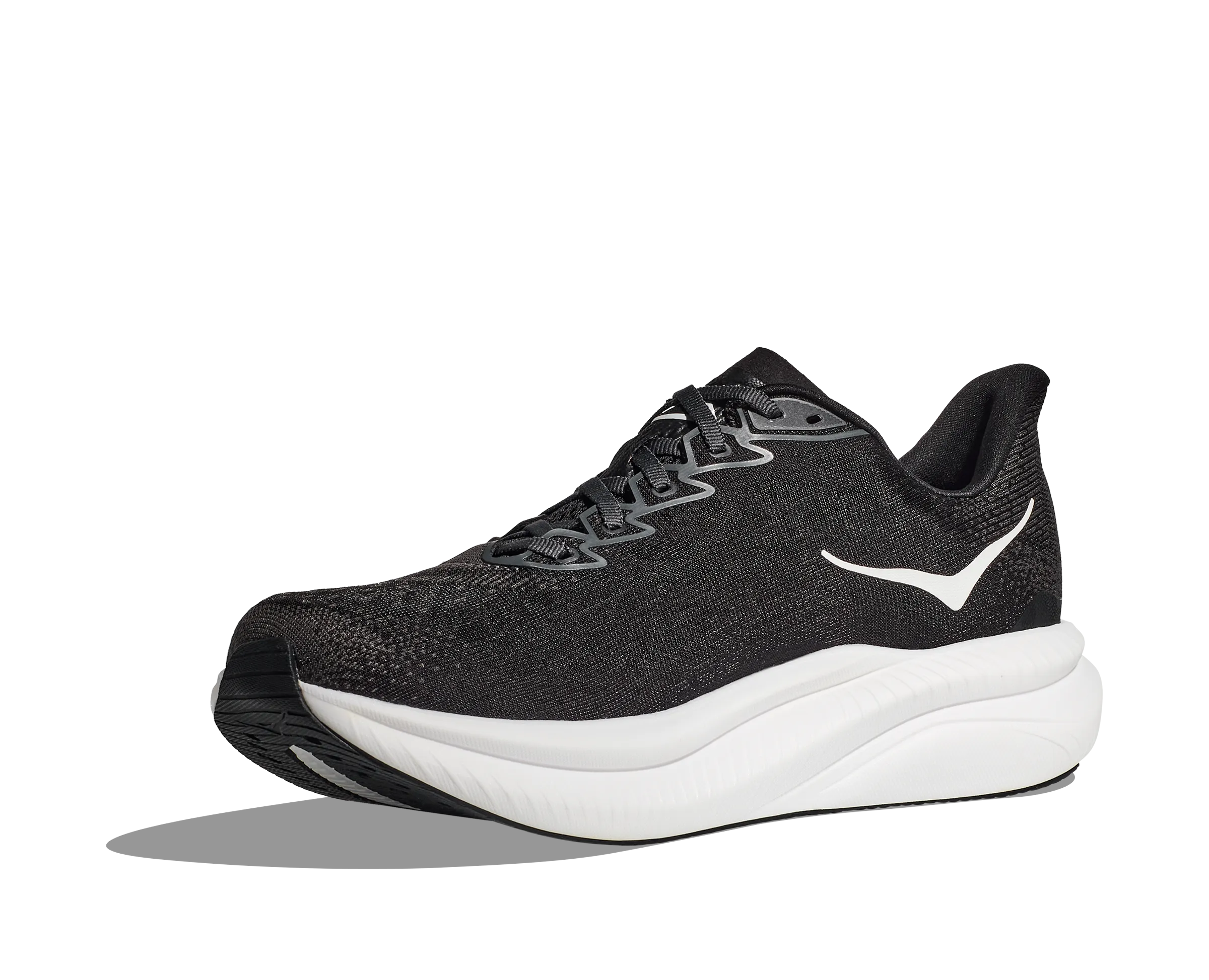 Women's Hoka Mach 6 Color: Black / White