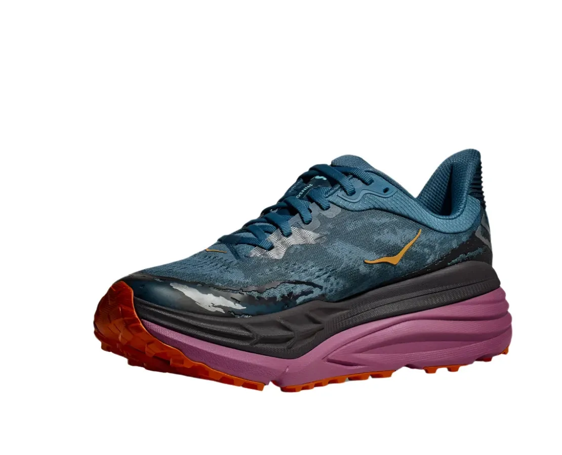 Women's Hoka Stinson 7 Color: Real Teal / Beet Root