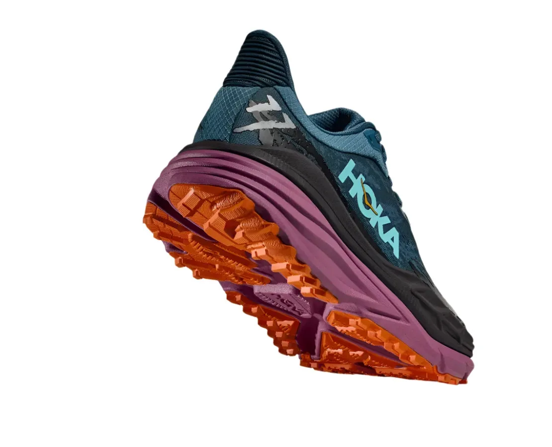 Women's Hoka Stinson 7 Color: Real Teal / Beet Root